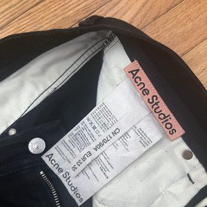 Acne North Jean Bla Konst Stay Black